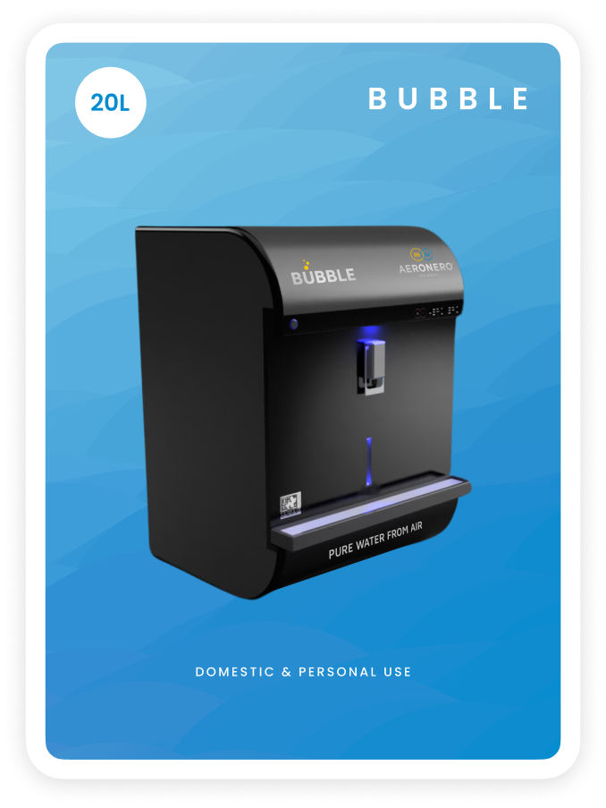 Bubble Water Machine - Aeronero