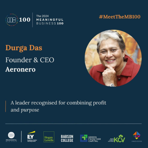 Durga Das - Founder ands CEO of Aeronero
