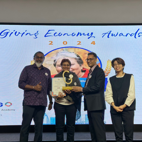Giving Economy Awards 2025 to Durga Das- Aeronero